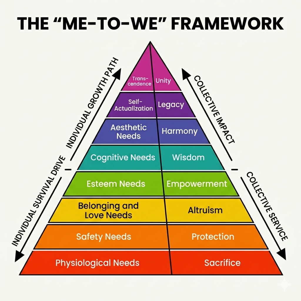 The “Me-to-We” Framework: Why Impact is the Ultimate Measure of Success